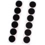 Velcro pyre musta 20 mm 12 sarjaa itseliimautuva