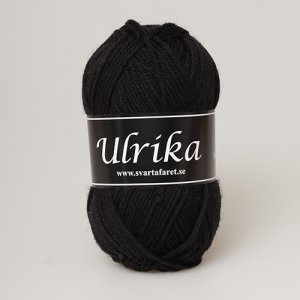 Black Sheep Ulrika lanka 50g - Musta (01) Black Sheep Ulrika lanka 50g - Musta (01)