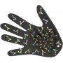Deco tekstiilikynt - 3 mm - neonvrit - 6 kpl