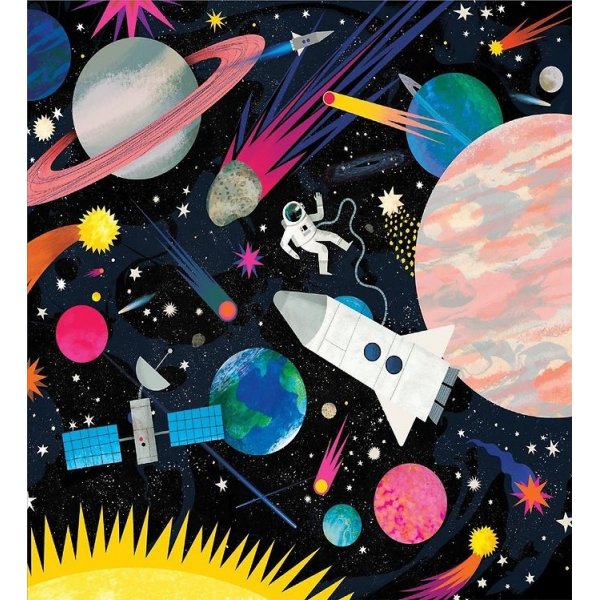 Perhepalapeli Luminous 500 kpl - Space Perhepalapeli Luminous 500 kpl - Space