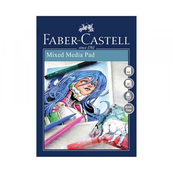 Piirustusalusta Faber-Castell Pad 250gr - A4