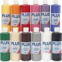 Plus Color Hobby maali - vakiovrit - 12 x 250 ml