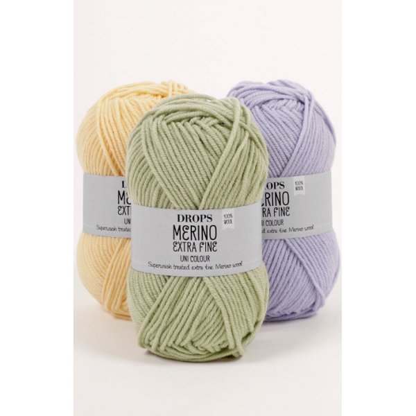 Drops Merino Extra Fine -lankaa - 50g (n. 30 eri vrivaihtoehtoa)