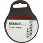 Satiininauha - viininpunainen - B3 mm - 15 m