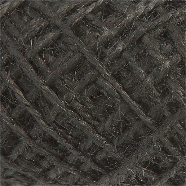 Luonnollinen hamppu - musta - 30 m Luonnollinen hamppu - musta - 30 m