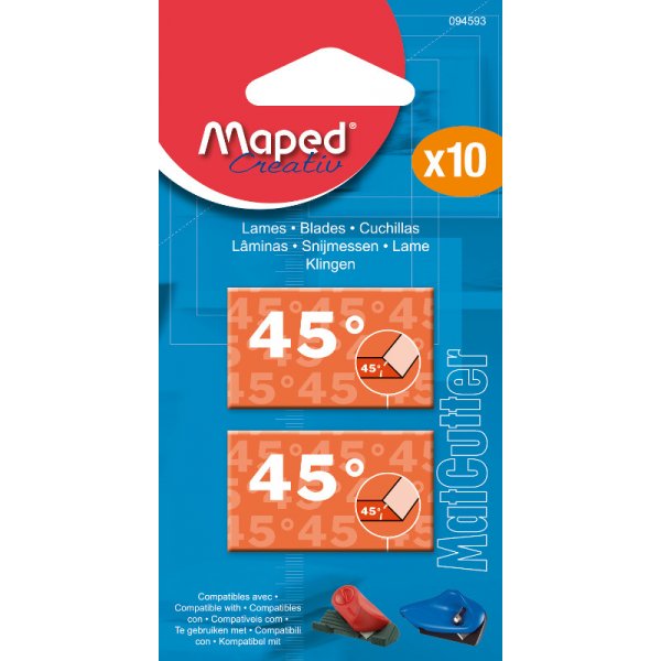 Veitsen tert - Maped - 10 ter 45 leikkuriin 172050