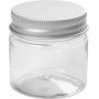 Muovipurkki kannella - 50 ml - 10 kpl