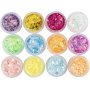 Glitter savi, sekavrej, 12x5 ml