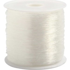 Elastinen korulanka - Ø0,5 mm - pyöreä - 100 m Elastinen korulanka - Ø0,5 mm - pyöreä - 100 m