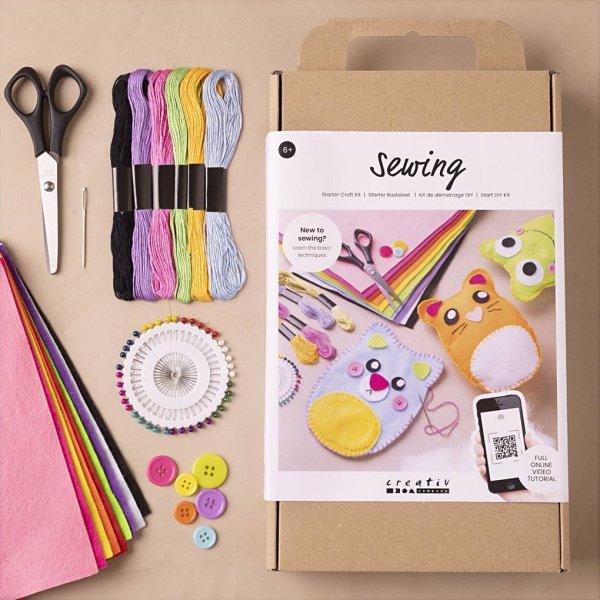 Aloita DIY Kit Ompelu - Nallekarhut