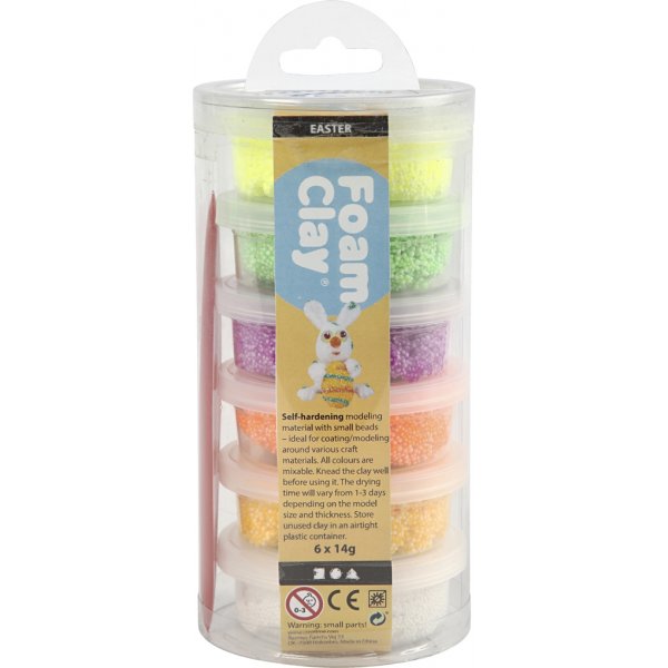 Foam Clay - kevtvrit 6 x 14 g