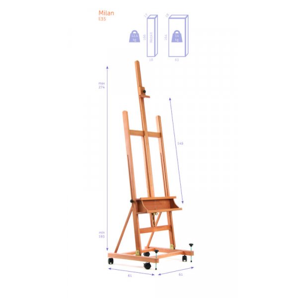 Maalausteline - Studio H-Frame N35 - Milano - KIT