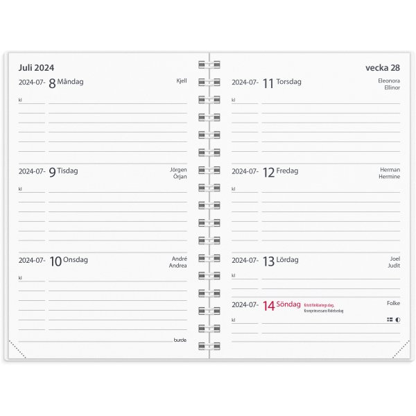 Kalenteri 24/25 - Little Study Year - Fashion Line