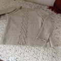 Asiakaskuva DROPS puuvilla-pellava Uni Color lanka - 50g - Vaalea beige (03)