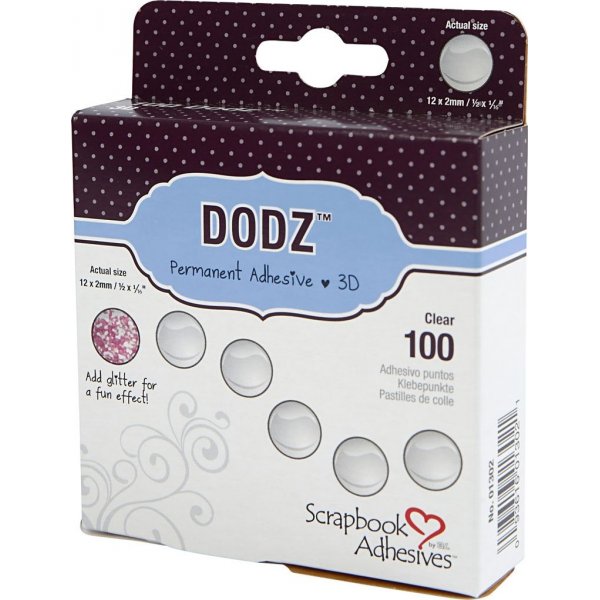 Dodz Liimapisteet 12 mm - 100 kpl