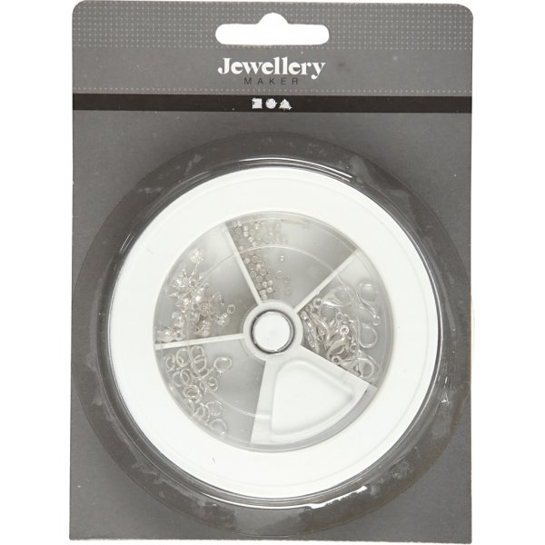 Aloitussarja korut - hopeoitu