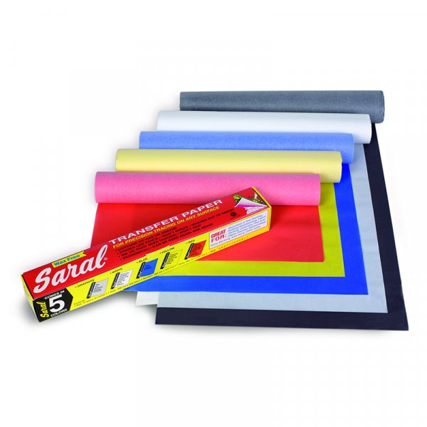 Saral paperi - 4 arkkia 30,5*90,5cm - Eri vrej