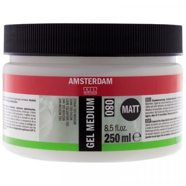 Amsterdam akryyli medium - Geel medium - Matt