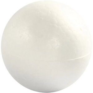 Styroksipallot - valkoinen - �7 cm - 5 kpl