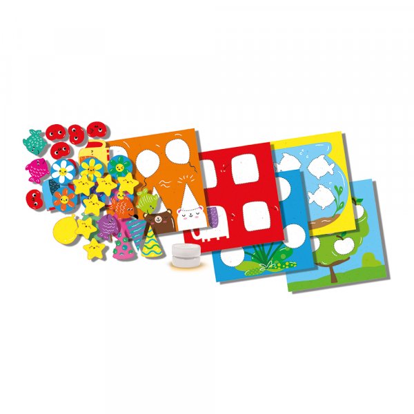 Ensimminen - leikki muodoilla