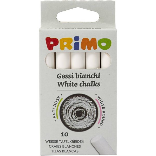 Liitu - valkoinen - 10 kpl Liitu - valkoinen - 10 kpl