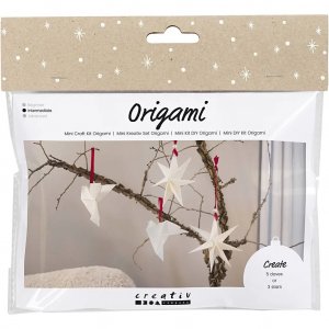 Mini DIY-setti - Jouluinen Origami
