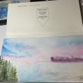Asiakaskuva Akvarellilohko Kylm�puristetut kaaret 300g - 15x30 cm