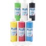 Plus Color Hobby maali - perusvrit - 6 x 250 ml