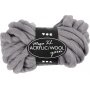 XL Akryylilanka villalla - 300 g - Harmaa