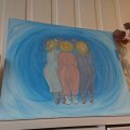 Asiakaskuva Puuvillakangas 260g - F8 46x38 cm
