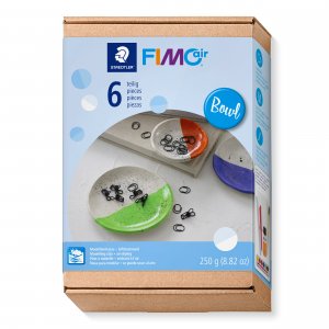 Fimo Air -muovauskulhot - 6 osaa