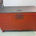 Asiakaskuva K�sittelem�tt�m�t puiset kirjaimet 80x5 mm - E
