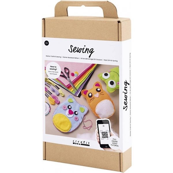 Aloita DIY Kit Ompelu - Nallekarhut