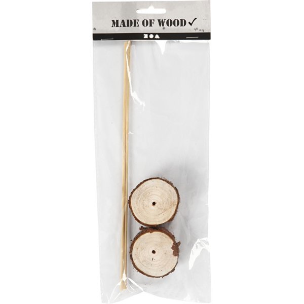 Puiset jalat ja niihin liittyvä sauva Puiset jalat ja niihin liittyvä sauva