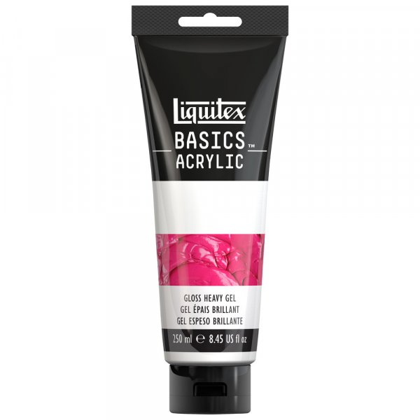 Akryylivliaine - Liquitex Basics -lisaineet - 250ml - Tub Gloss Heavy Gel