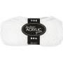 Fantasia Akryylilanka - valkoinen - 50 g