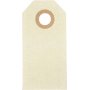 Manila tussit - kerma - 3 x 6 cm - 30 kpl