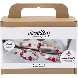 DIY Kit - Helmikorut - Vaaleanpunainen