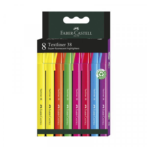 Korostussarja - Faber-Castell - Pastelli - 8 kpl