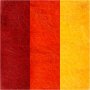 Karstattu villa - keltainen/terrakotta harmonia - 3 x 10 g