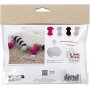 Mini DIY Kit Virkkaus, koiran luu