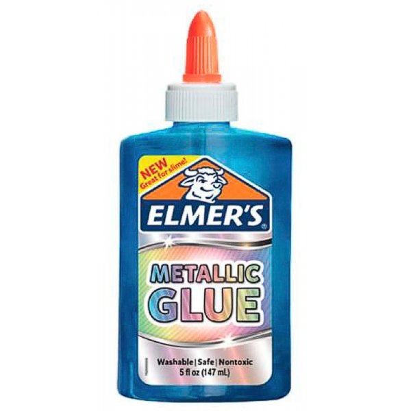 Liima Elmers - Metalliliima - 147 ml - Sininen