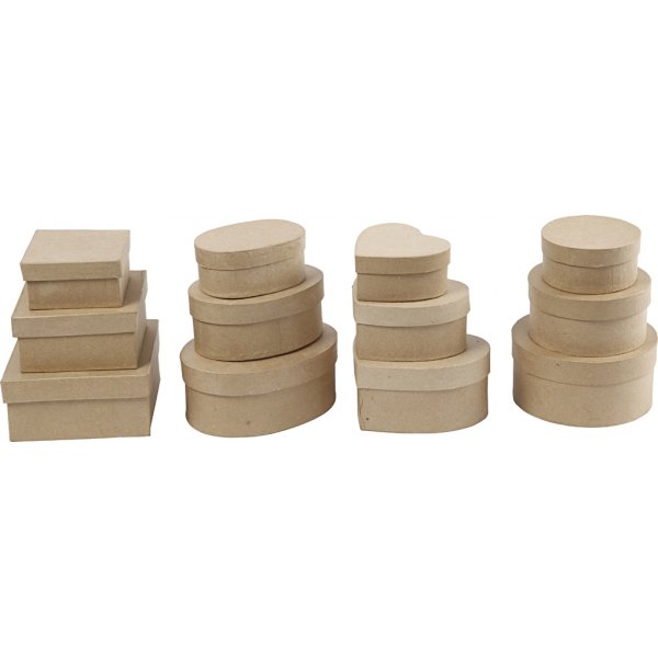 Tuhka - paperimassa - 72 kpl Tuhka - paperimassa - 72 kpl