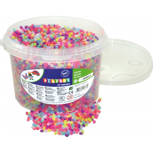 Tube helmi glitter sekoitus - 20000 kpl