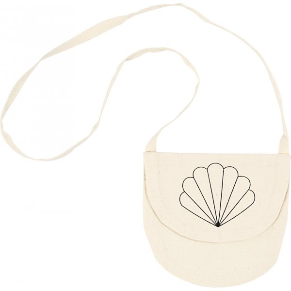 Olkalaukku - light nature - simpukka