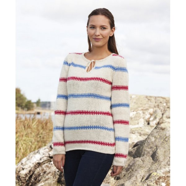 Neulekuviot - Kuviolliset neulepuserot - alt 2 (naisten, miesten ja lasten)