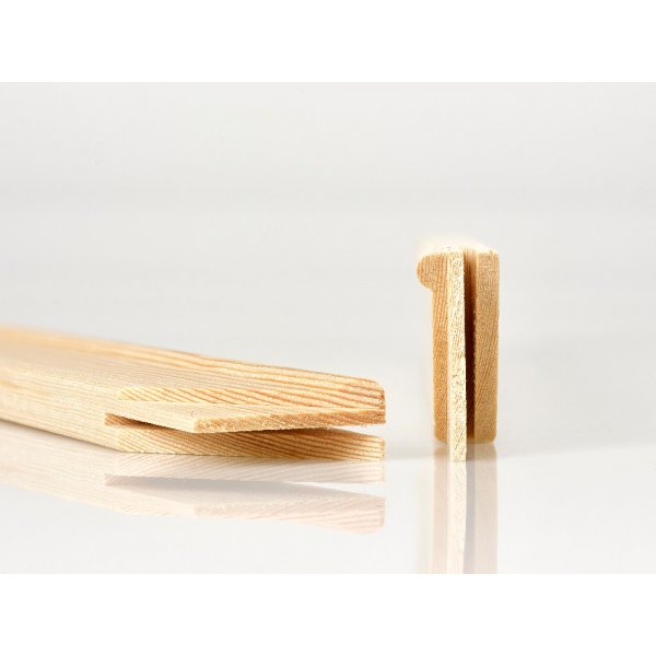 Osa kiilakehykseen kankaalle - 2 kpl - 77-91 cm