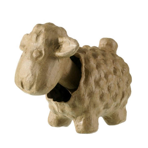 PappArt Figurine nykk lammas - 16,5x9x13 cm