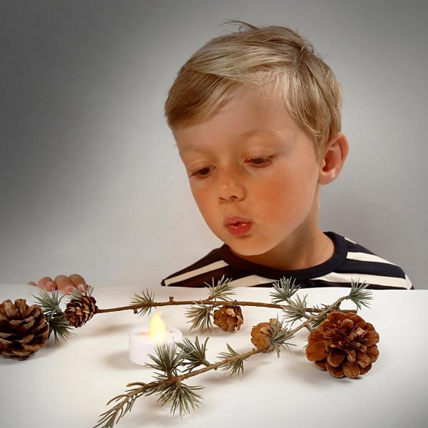 LED-lmpvalo - valkoinen - 24 kpl