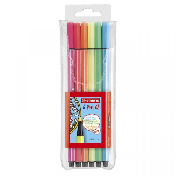 Kuitukyn Pen 68 6 kpl - Neon